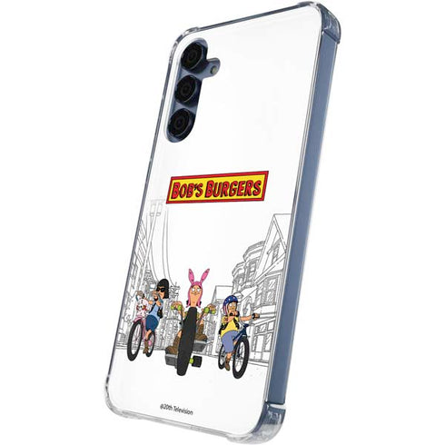 Bobs Burgers Bike Squad Galaxy A35 5G Clear Case